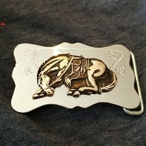 Kids horse belt buckle